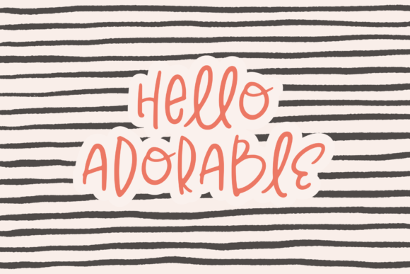 Download Hello Adorable - Premium Resources