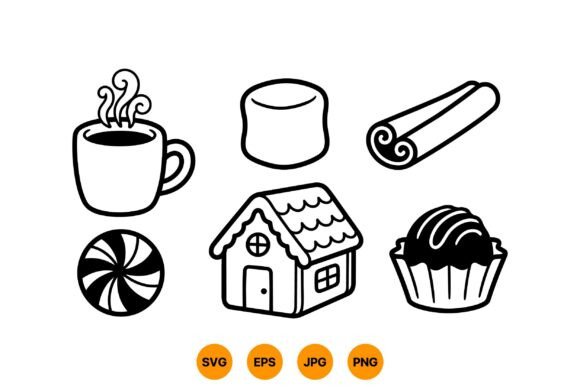 Download Cozy Holiday Baking Clipart - Cozy holiday Collection